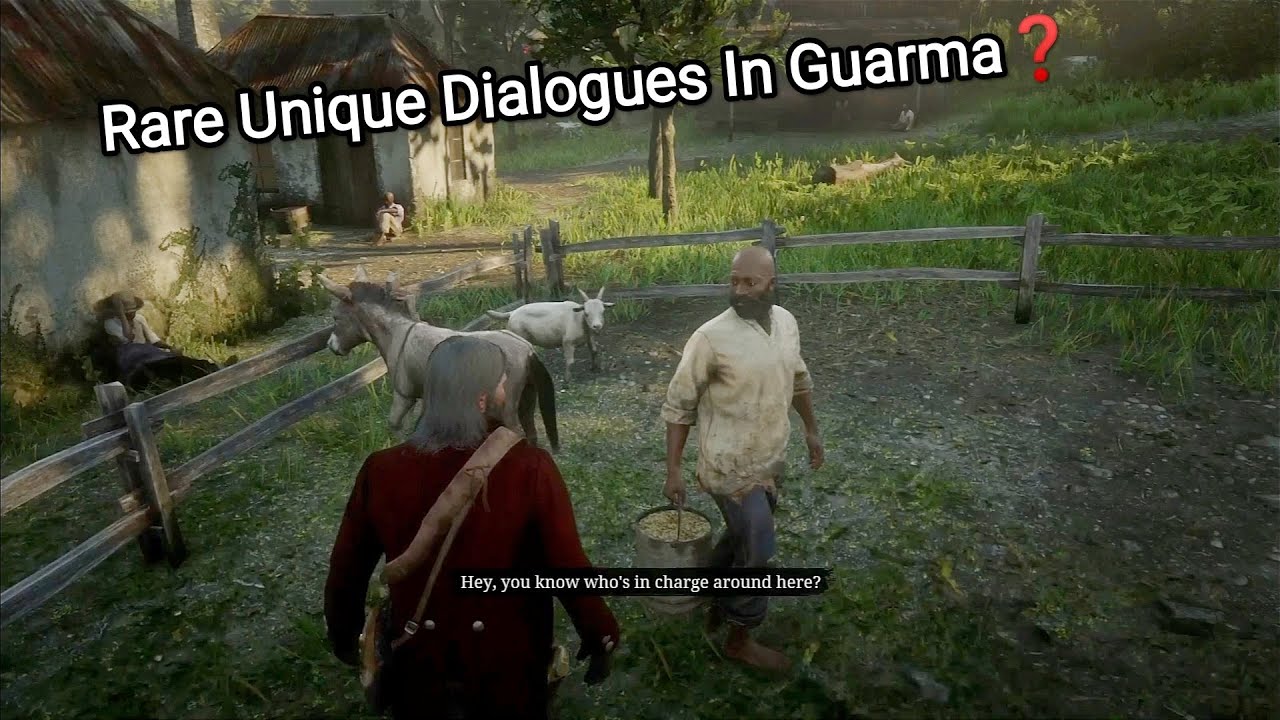 Even John Has Unique HIDDEN Dialogues With NPCs In Guarma - Red Dead Redemption 2