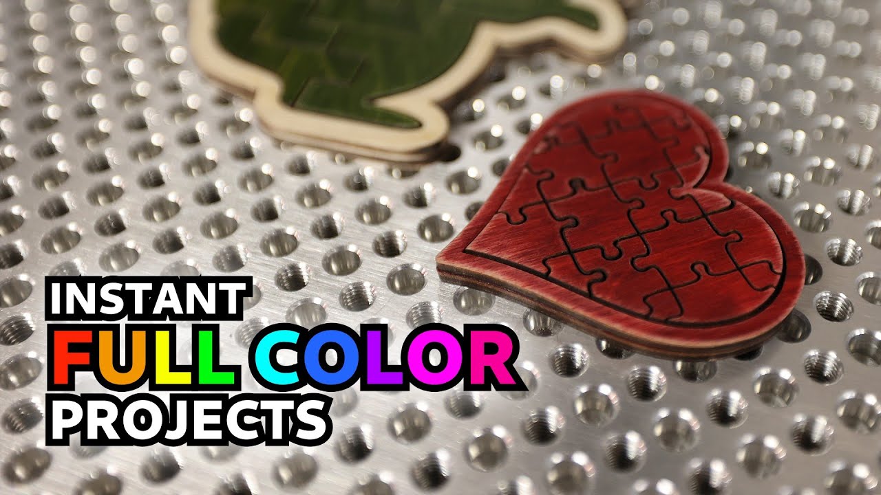 The ULTIMATE Laser Guide to Colorshop Woods | MINI Craft Show Projects!