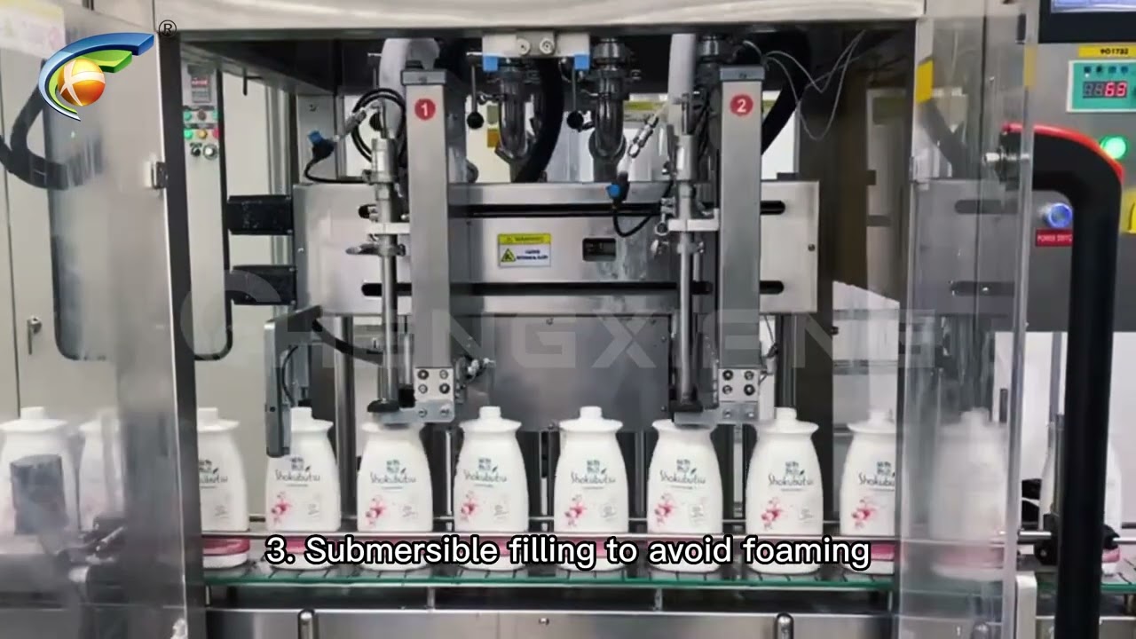 CBD lotion filing capping machine