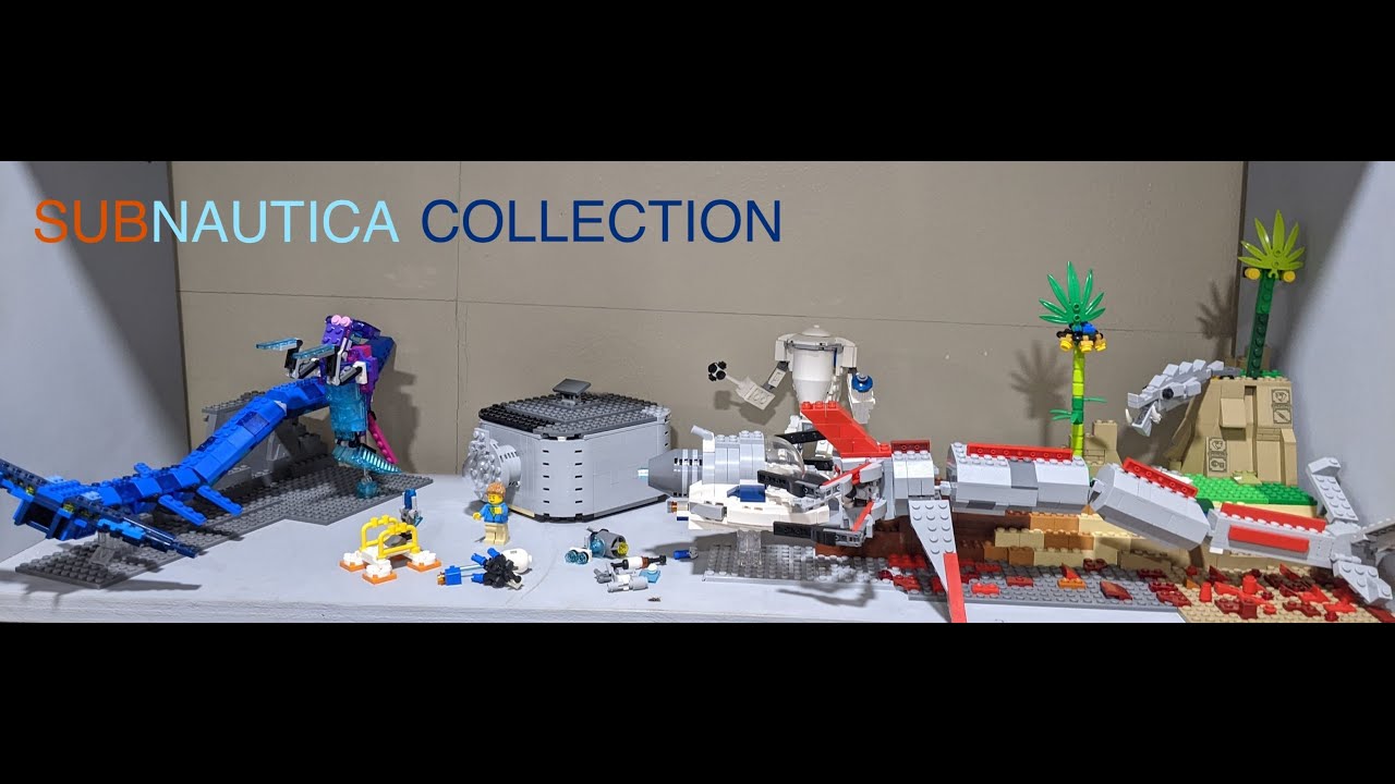 My ENTIRE Lego Subnautica Collection (MOC)
