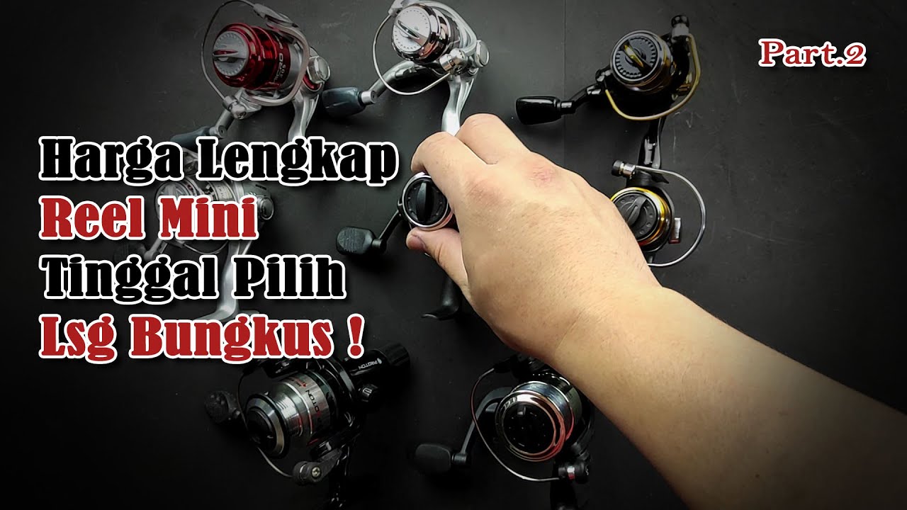 PENASARAN HARGA REEL NYA? LENGKAP DI VIDEO INI BOSKU ! KUY DIBORONG SBLM KEHABISAN ! LSG GAS MANCING