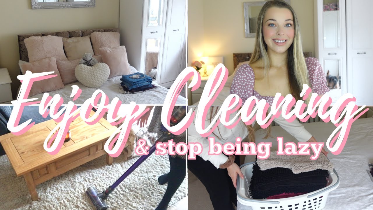 HOW TO ENJOY CLEANING AND STOP BEING LAZY AND MESSY // HOMEMAKING MOTIVATION 2021✨