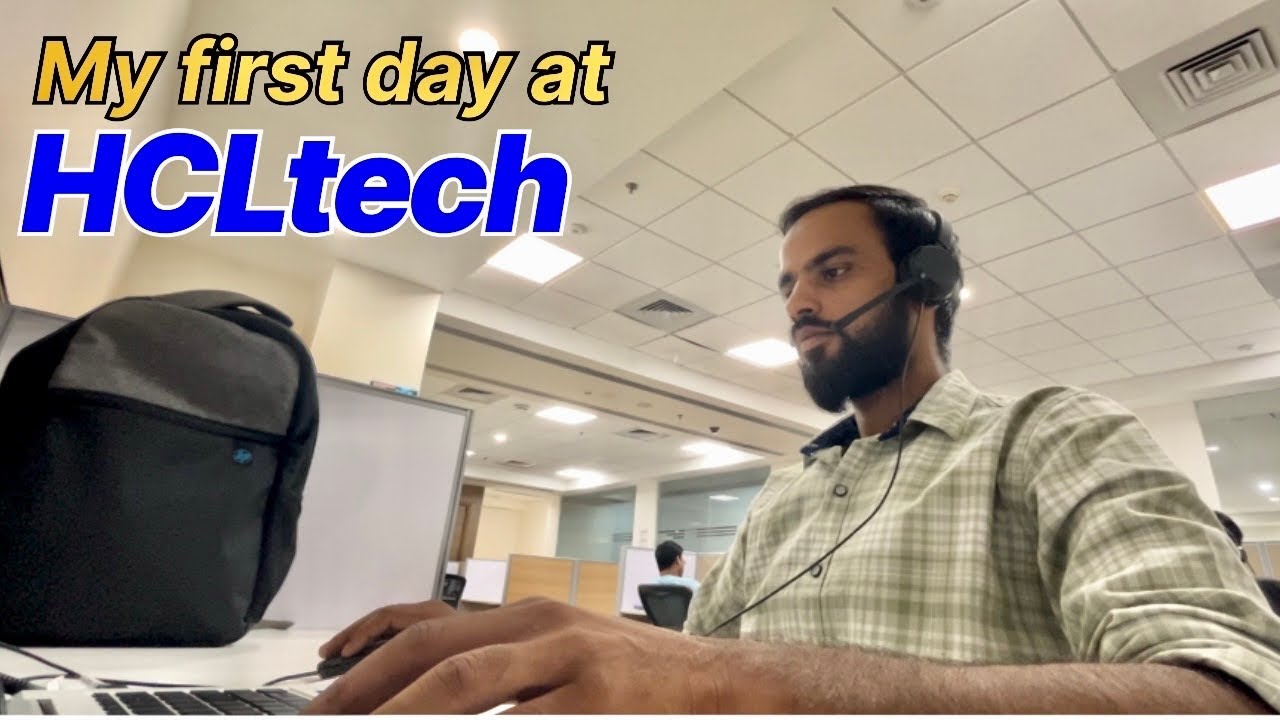 First Day at HCL Tech Office | HCL lucknow Experience | Kaisa raha pehla din | why to join hcl