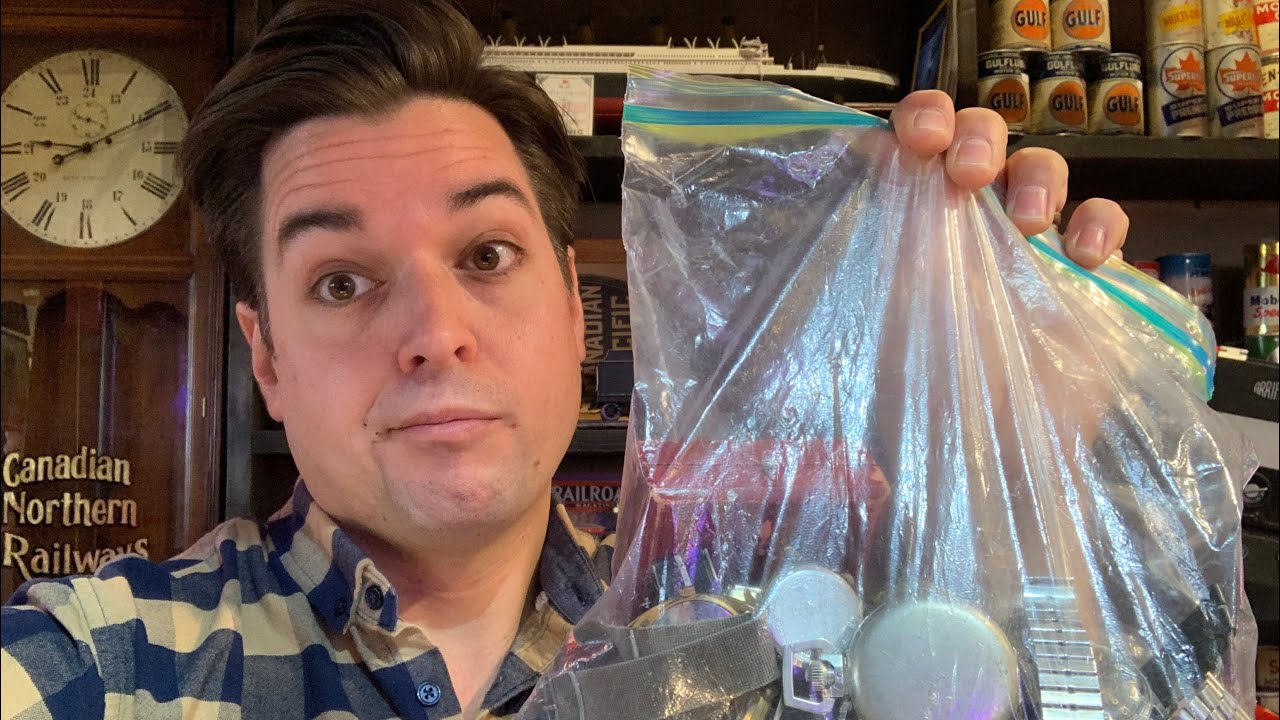$350 Estate Sale Mystery Bag of Watches! what will we find?