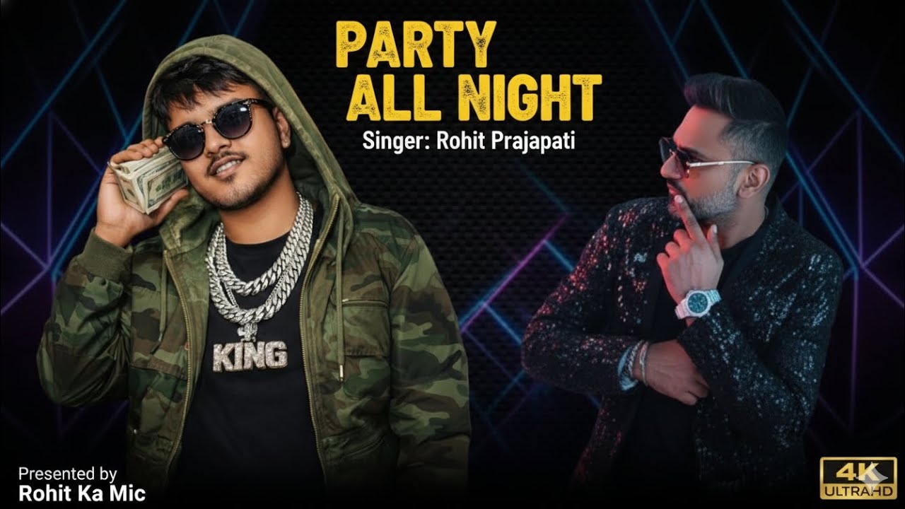 PARTY ALL NIGHT 🔥 | Rohit Prajapati | New Party Song | Club DJ Vibes 2026