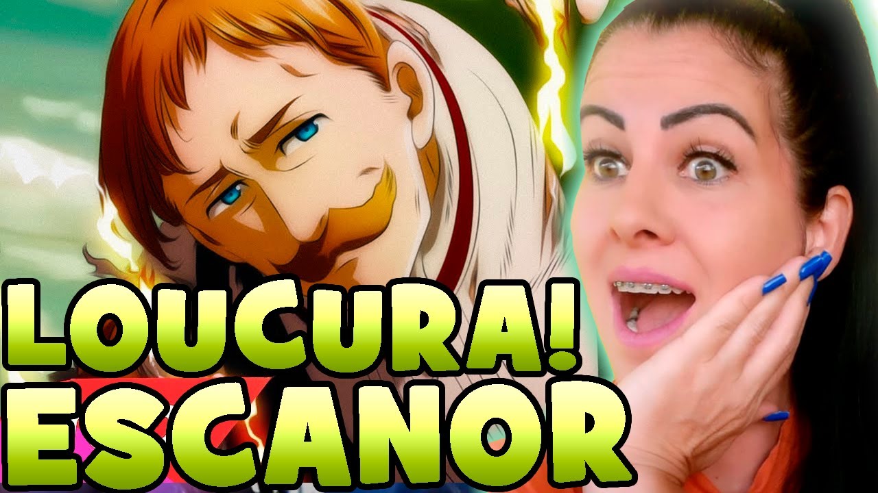 MÃE EVANGÉLICA REACT Rap do Escanor (Nanatsu no Taizai) - ORGULHOSO COMO UM LEÃO | NERD HITS