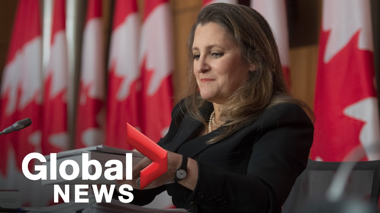 Budget 2021: Freeland says Canada's 
