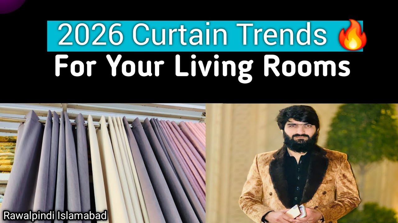 Latest 2026 Curtain Trends for Living Room | Must See Designs
