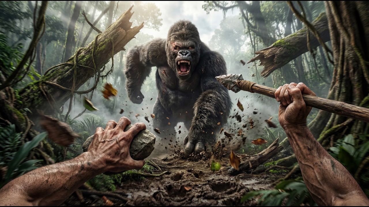 POV: You are a prehistoric human and King Kong hunts you in the deep jungle (Episode 17)