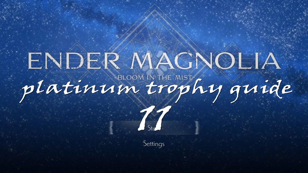 Ender Magnolia bitm platinum trophy guide part 11 - biological research facility