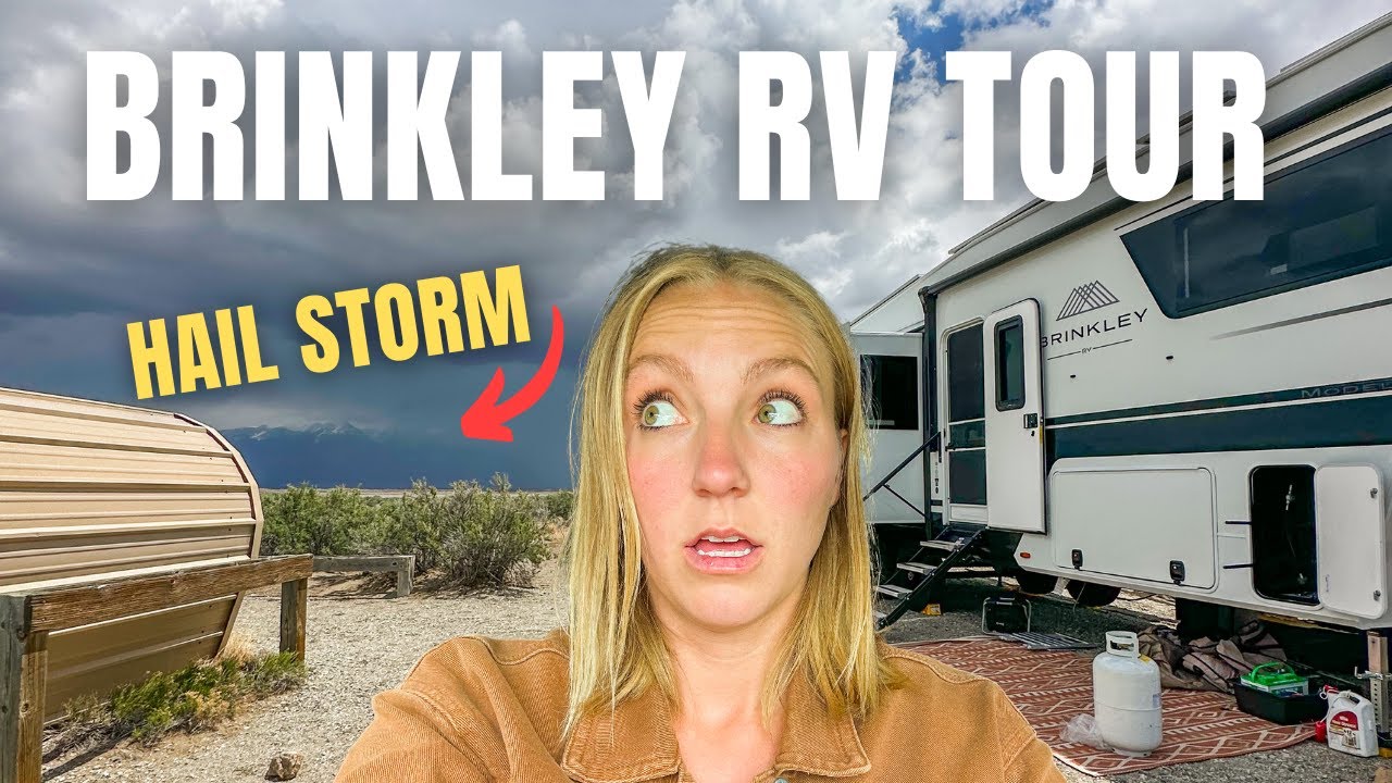 FIRST trip in new Brinkley RV + Interior RV Tour
