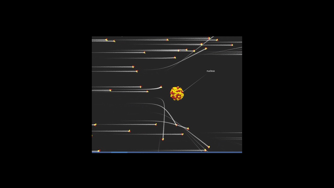 Rutherford Alpha Particle Scattering #shorts #facts #reels #explore