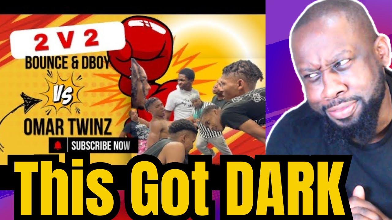🤨Yall Jumped US 2 v2🔥  Omar Twins vs D Boy  Bounce‼️😬 REACTION