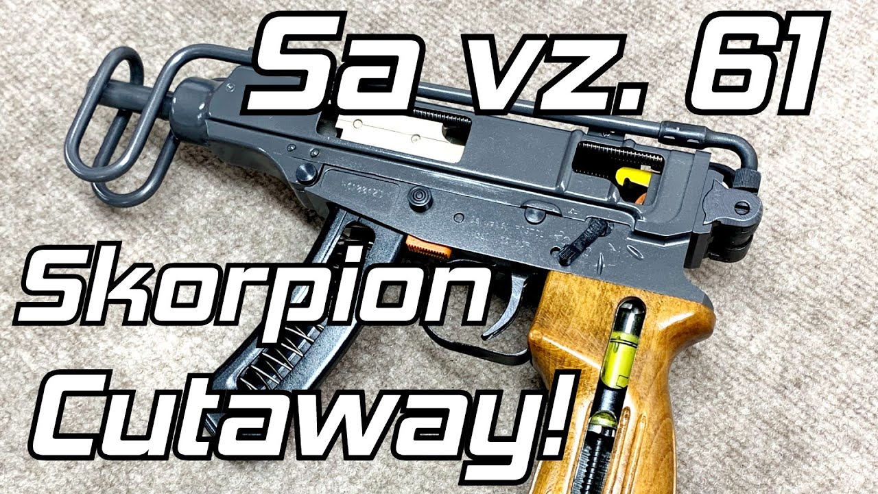 Sa vz.61 Skorpion Cutaway - Review of Full Auto and Semi Auto Function