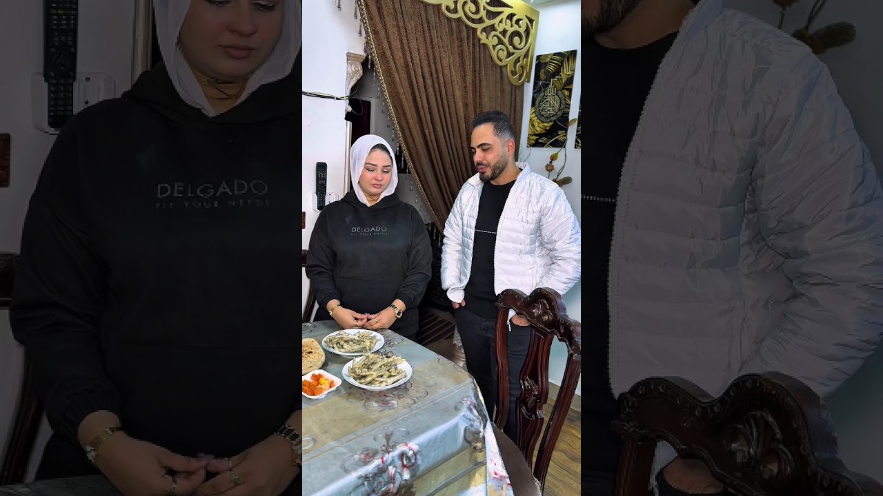 الزوجه الاصيله عملت لجوزها على الغداء رجول فراخ شوفوا رد فعل سلفتها عملت اى