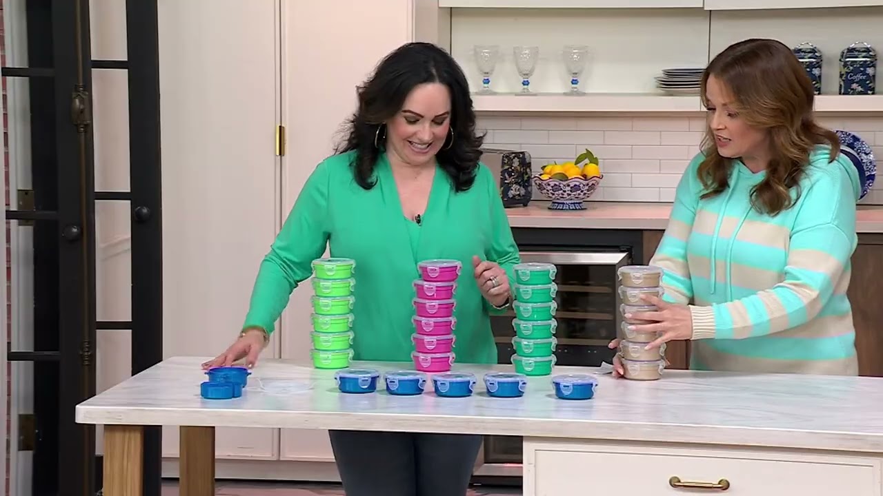LocknLock Set of 6 Pill Case Organizers on QVC