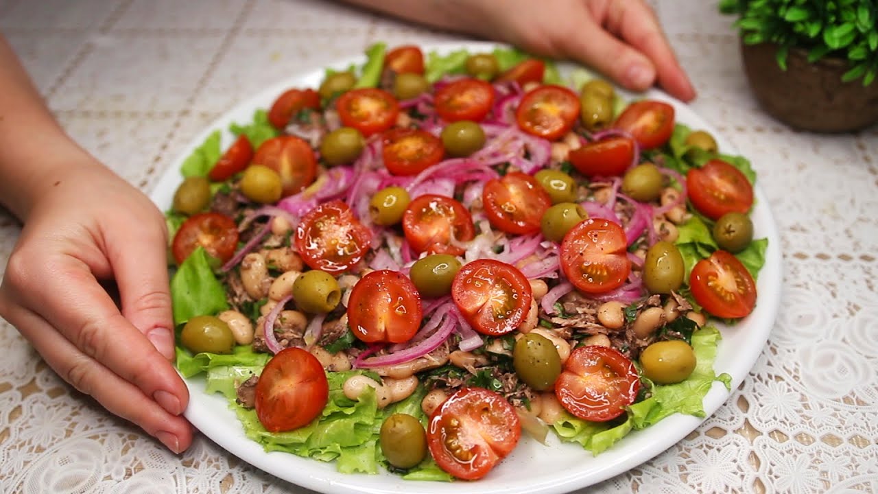 Самый вкусный португальский салат! Я никогда не устану есть этот салат! # 318