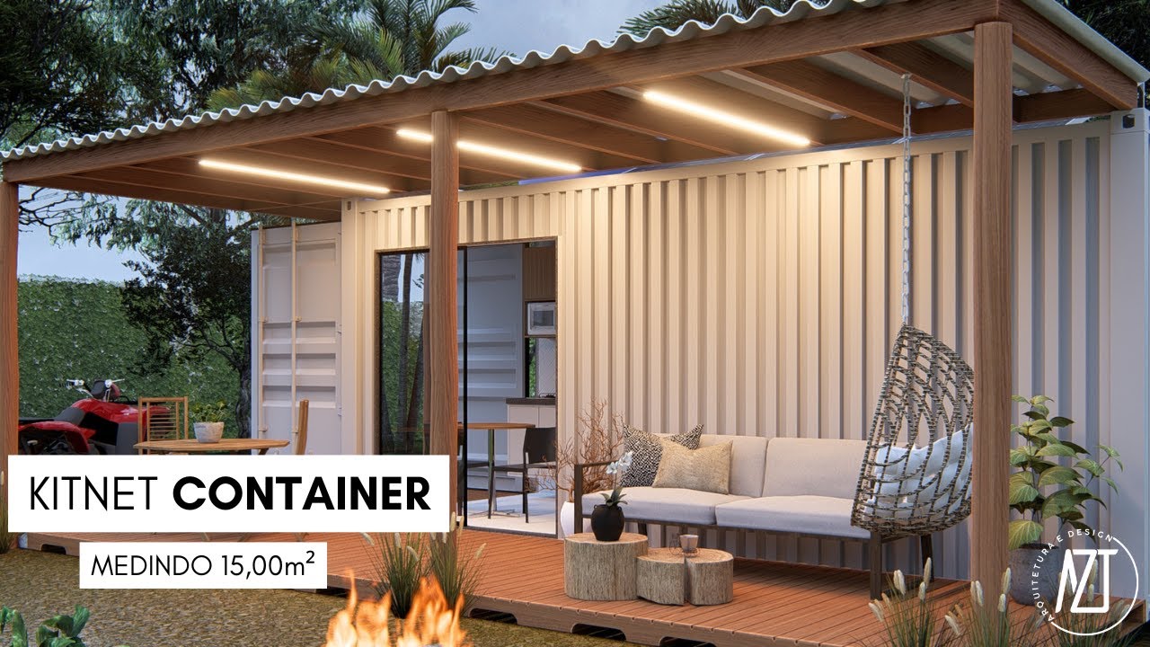 ✅PROJETO DE KITNET EM CONTAINER 15m² | KITNET PROJECT IN CONTAINER | MEDINDO 2,50x6,00 [2025]