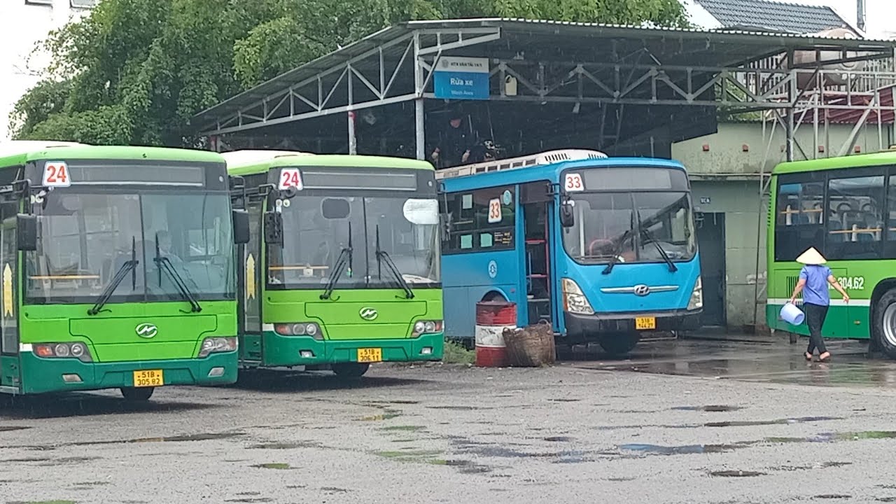 Hành trình xe 24 Bến xe Miền Đông - Hóc Môn trạm THPT Nguyễn Hữu Cầu đến Bãi xe buýt 19/5