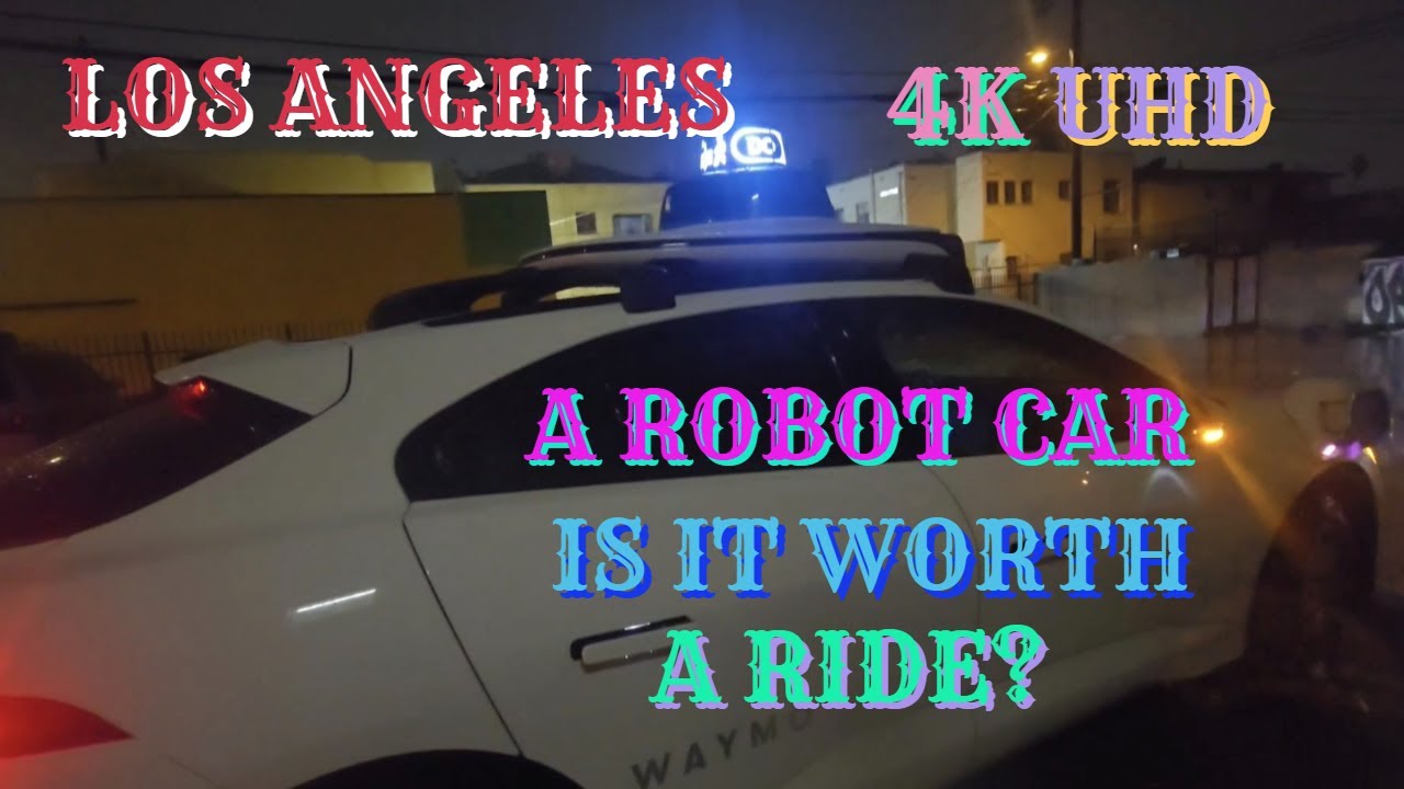 FIRST TIME TO RIDE A JAGUAR ROBOT CAR CALLED WAYMO.