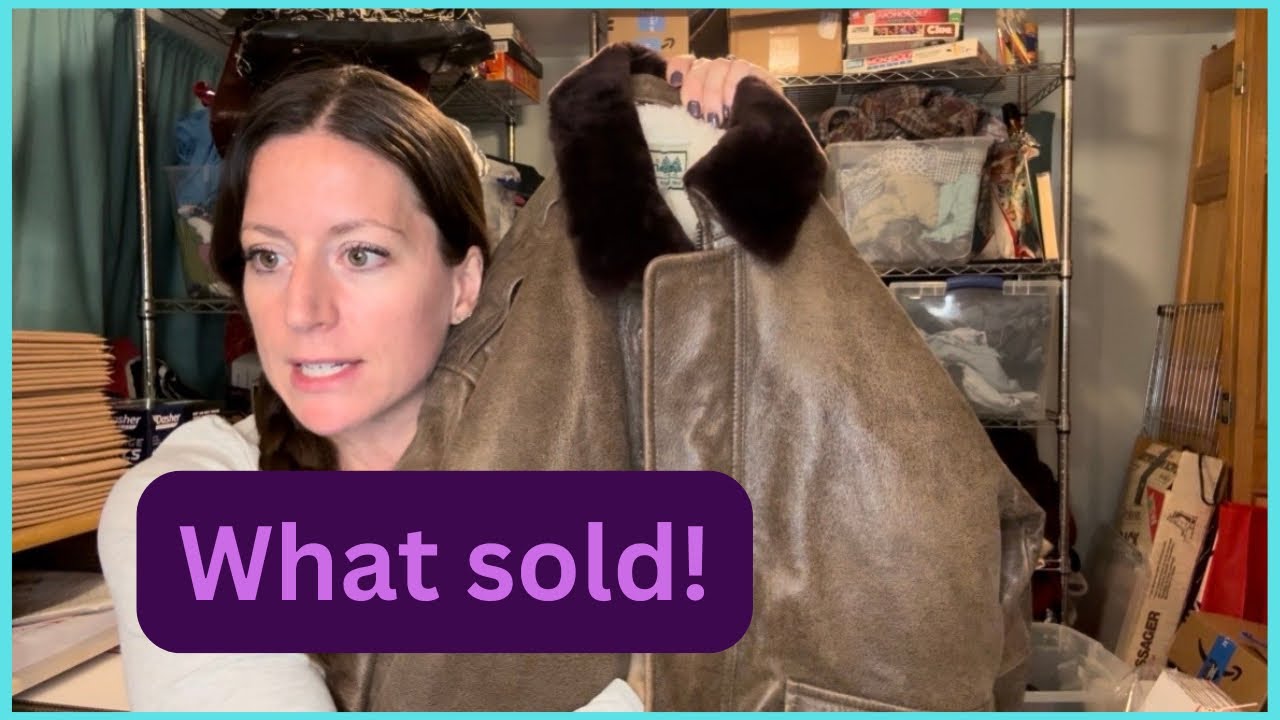 What sold as a part time reseller on eBay and Poshmark!!