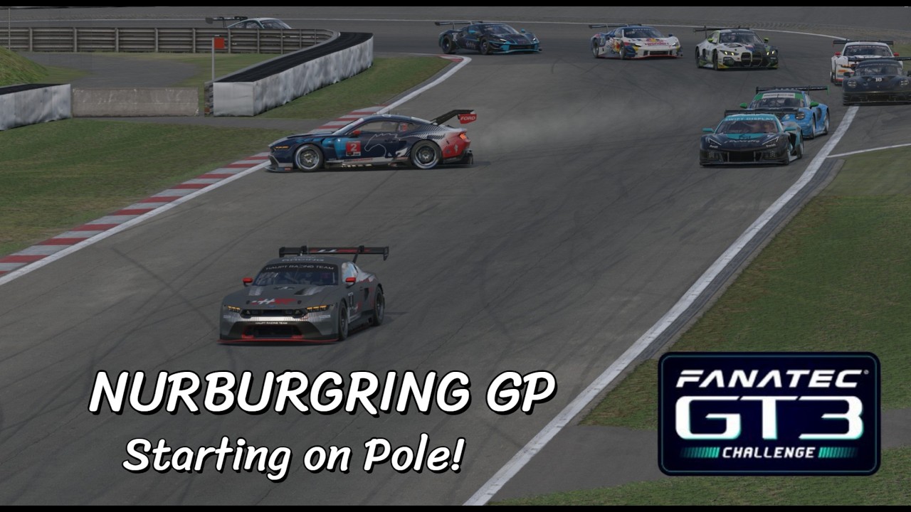 On Pole! Nürburgring GP - Ford Mustang GT3!
