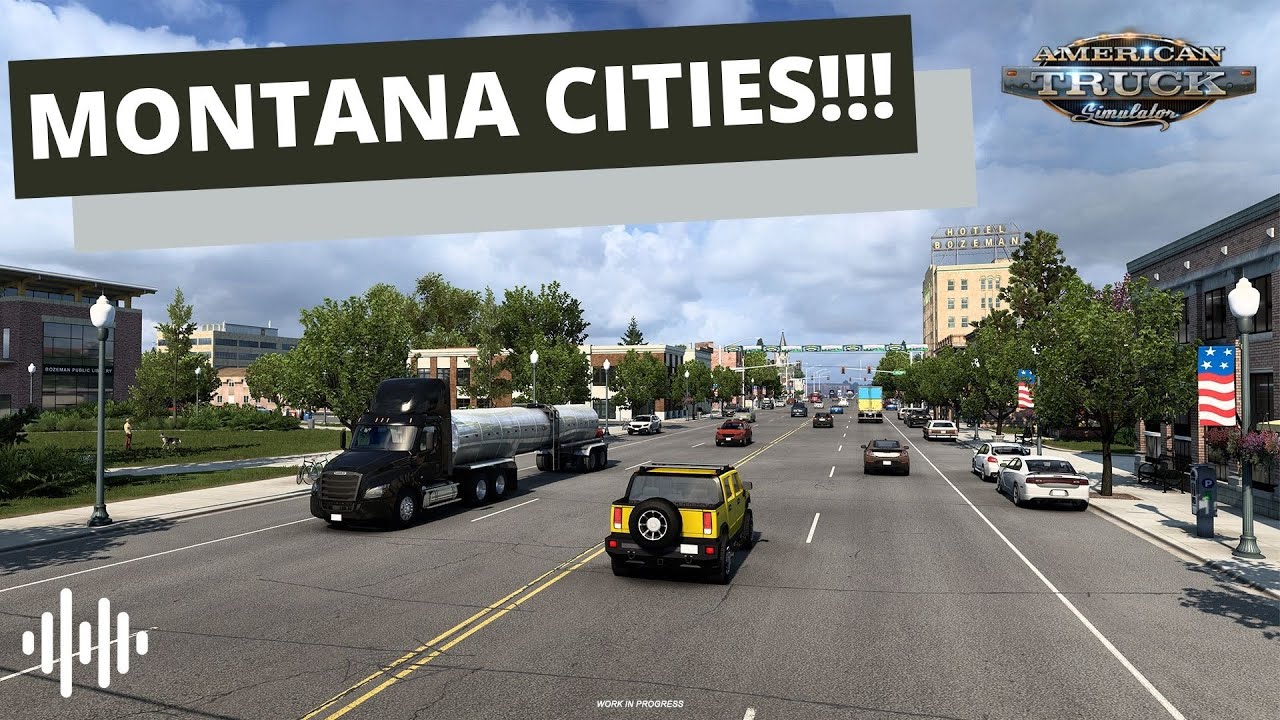 MONTANA DLC - CITIES!!! | American Truck Simulator (ATS) Montana DLC | Prime News
