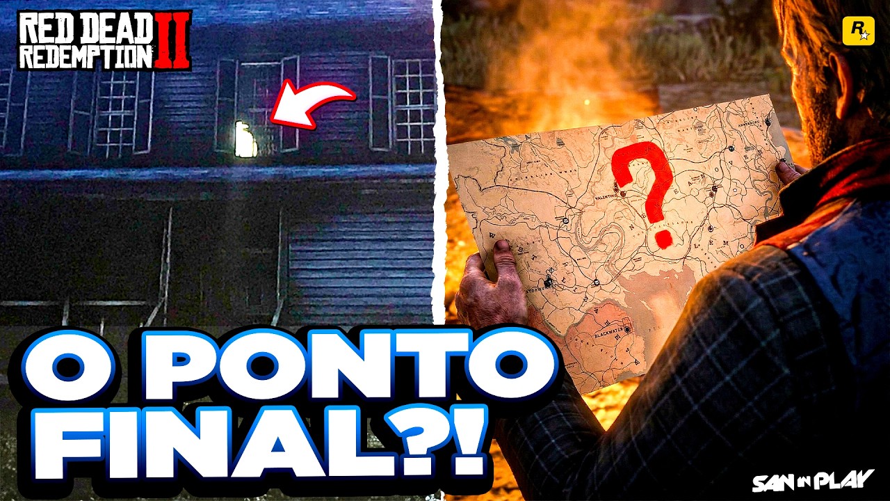 🕸️O PONTO FINAL do Mistério das Teias no RDR 2 foi ENCONTRADO...🕷️ (Mistério da Aranha)