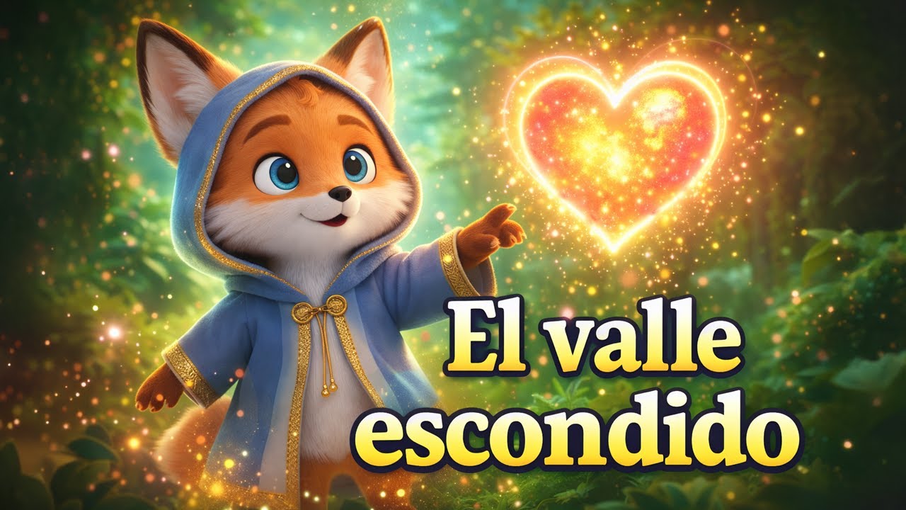Luno y el corazón del valle escondido 🦊✨ | Cuento infantil sobre la amistad