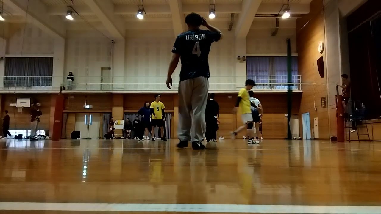 2/22(日)OBACUPトーナメント１回戦　カリスマックス　1セット目