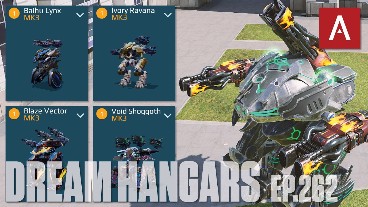 War Robots - Can These Flamethrowers Bring Fenrir Back? Dream Hangars Episode 262
