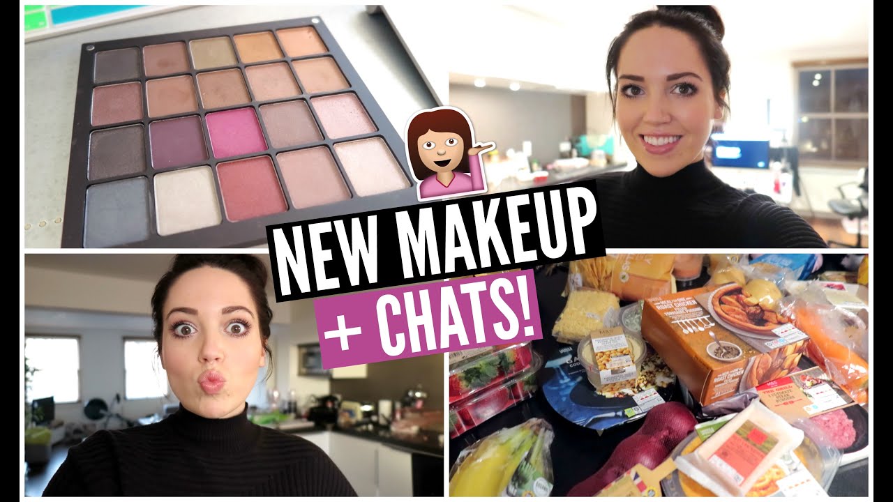 New Makeup, Food Shop + Chats!