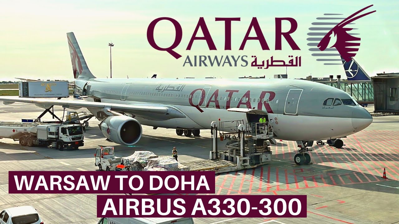 QATAR AIRWAYS AIRBUS A330-300 (Economy) | Warsaw - Doha | Flight Review