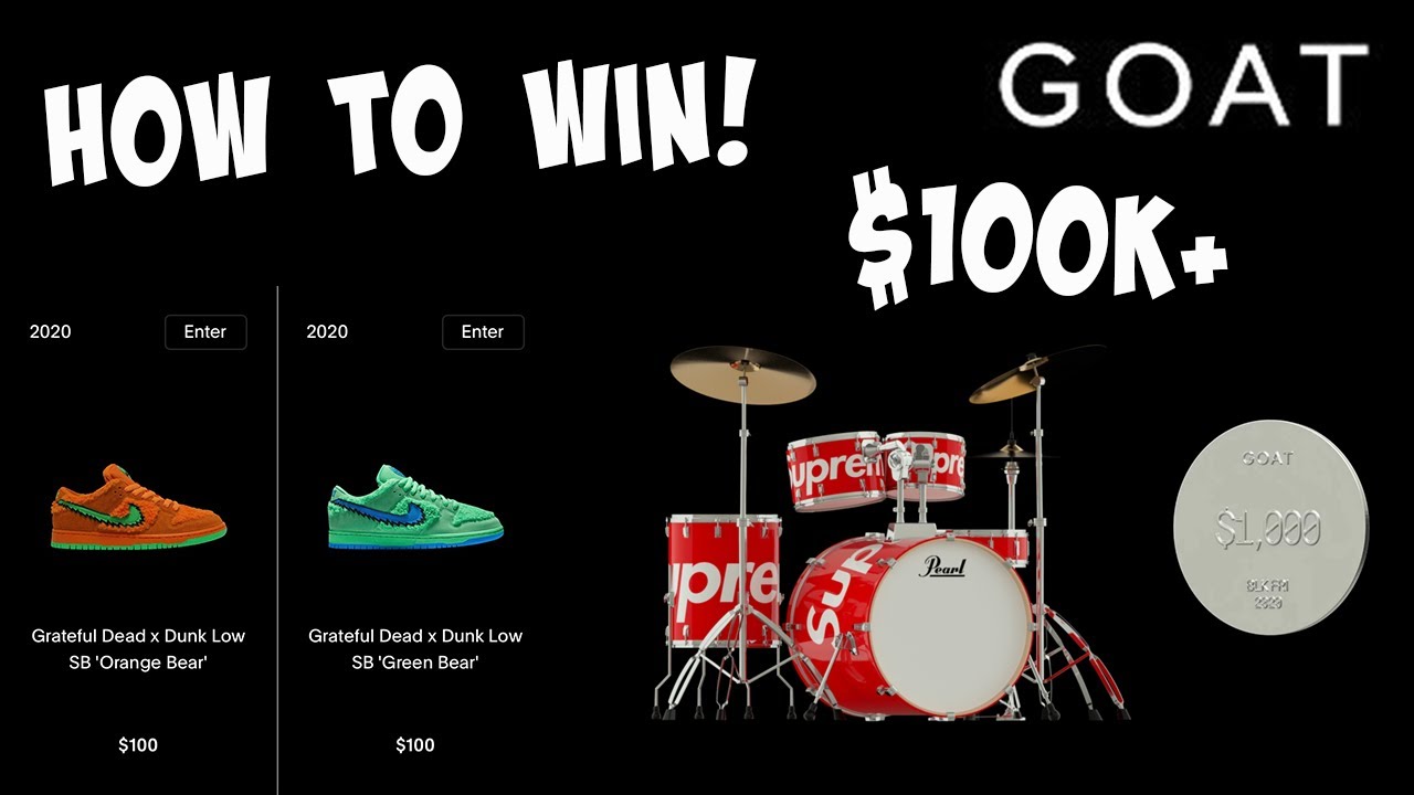 GOAT Black Friday 2020 EXPLAINED! HOW TO WIN Over $100k in PRIZES!