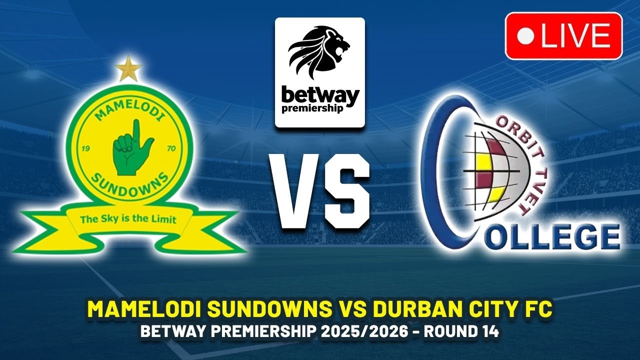 🔴LIVE | Mamelodi Sundowns vs Orbit College FC | Betway Premiership LIVE WATCHALONG | Title Race |