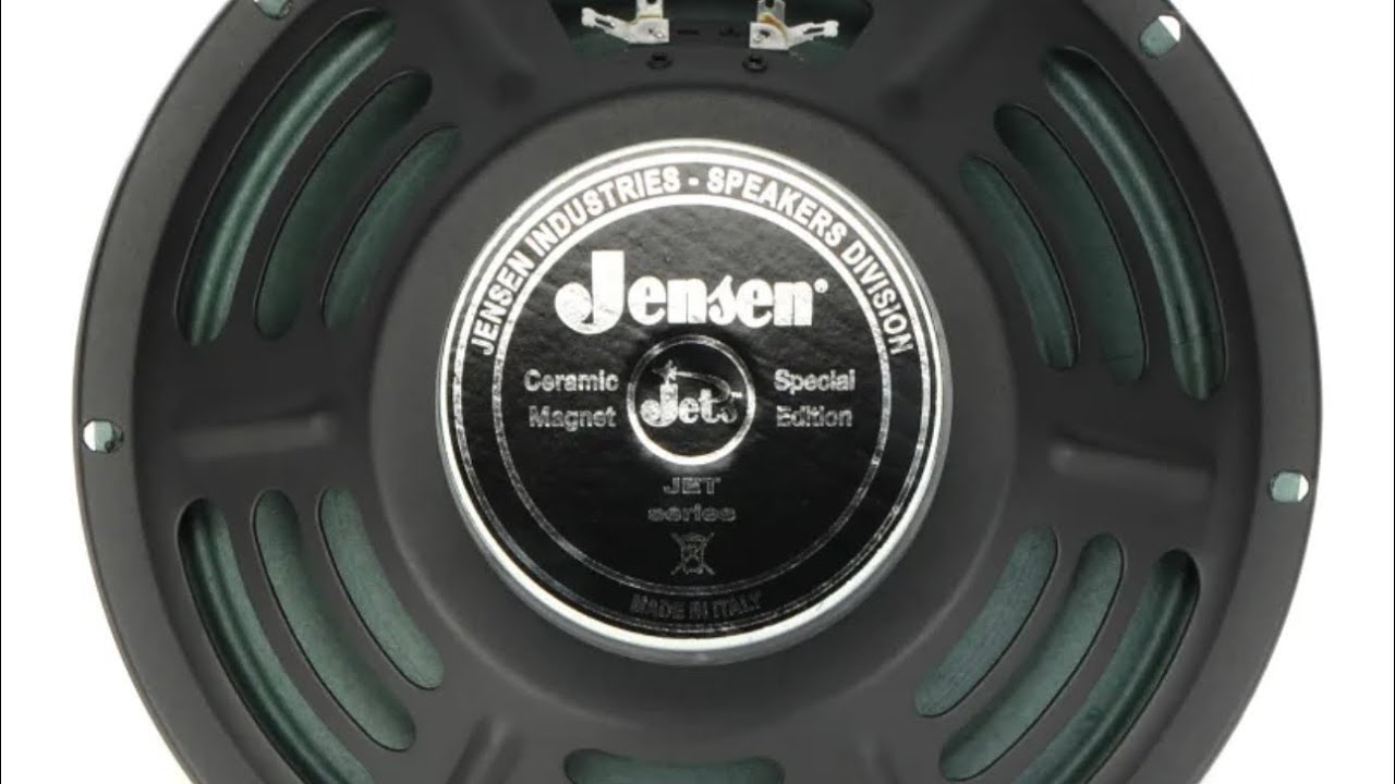10” Speaker test: Jensen Falcon, Celestion G10 Vintage, Jensen Electric Lightning