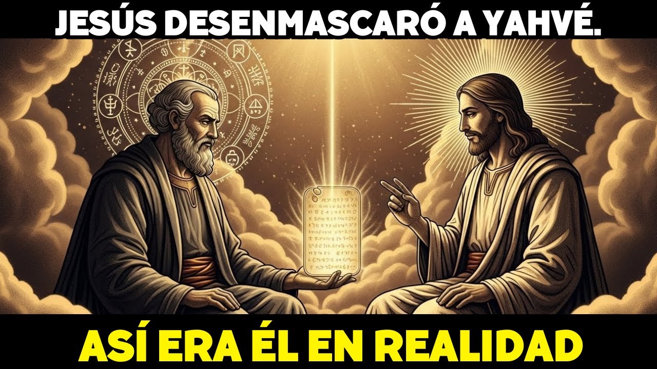 JESÚS REVELÓ EL SECRETO MÁS IMPORTANTE DE LA BIBLIA: EL DIOS DEL ANTIGUO TESTAMENTO NO ES DIOS!
