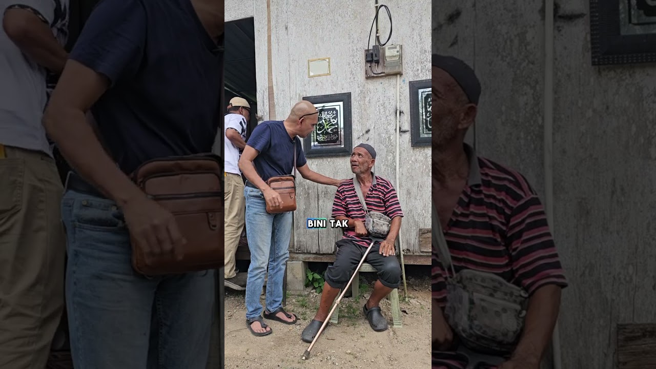 Semoga tua kita nanti tidak begini