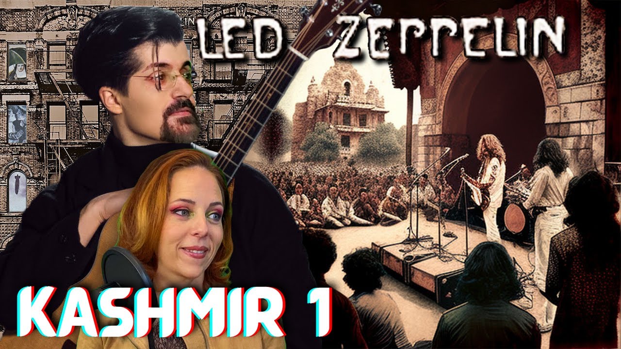 Kashmir [Led Zeppelin Reaction] - Couple's first time hearing Kashmir on One Guitar by Marcin