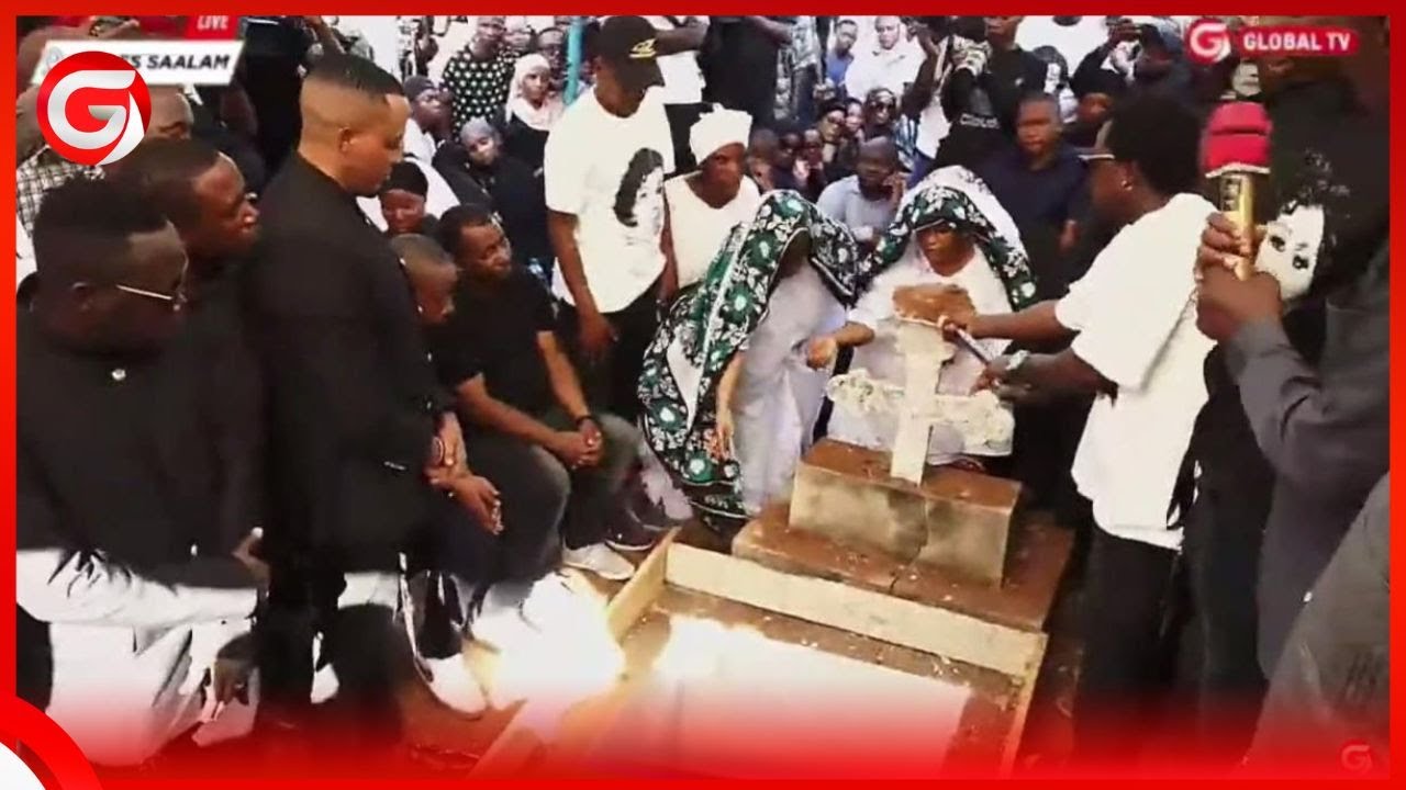 WATOTO wa TESSA WALIVYOMWAGA UDONGO KUMZIKA MAMA YAO - SIMANZI - HUZUNI KUBWA YAWATAWALA...