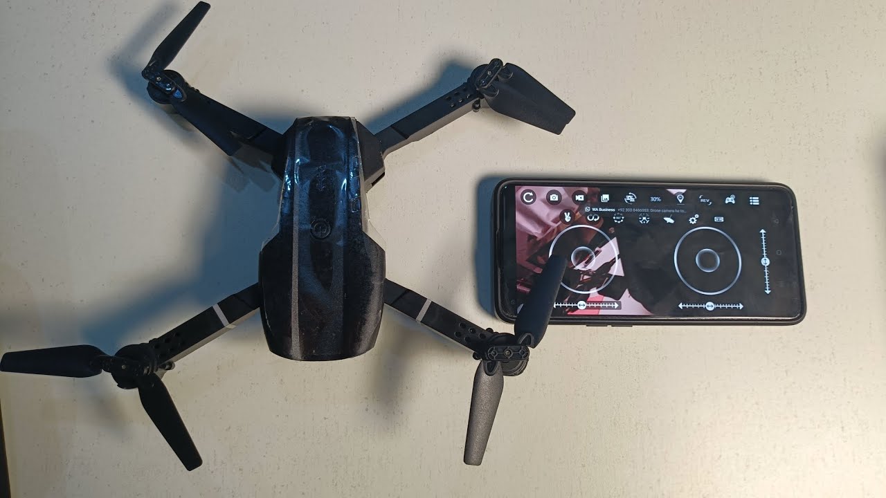 How To Connect & Fly E88 Drone Camera With Phone | Drone Camera Phone Se Kaise Connect Kare
