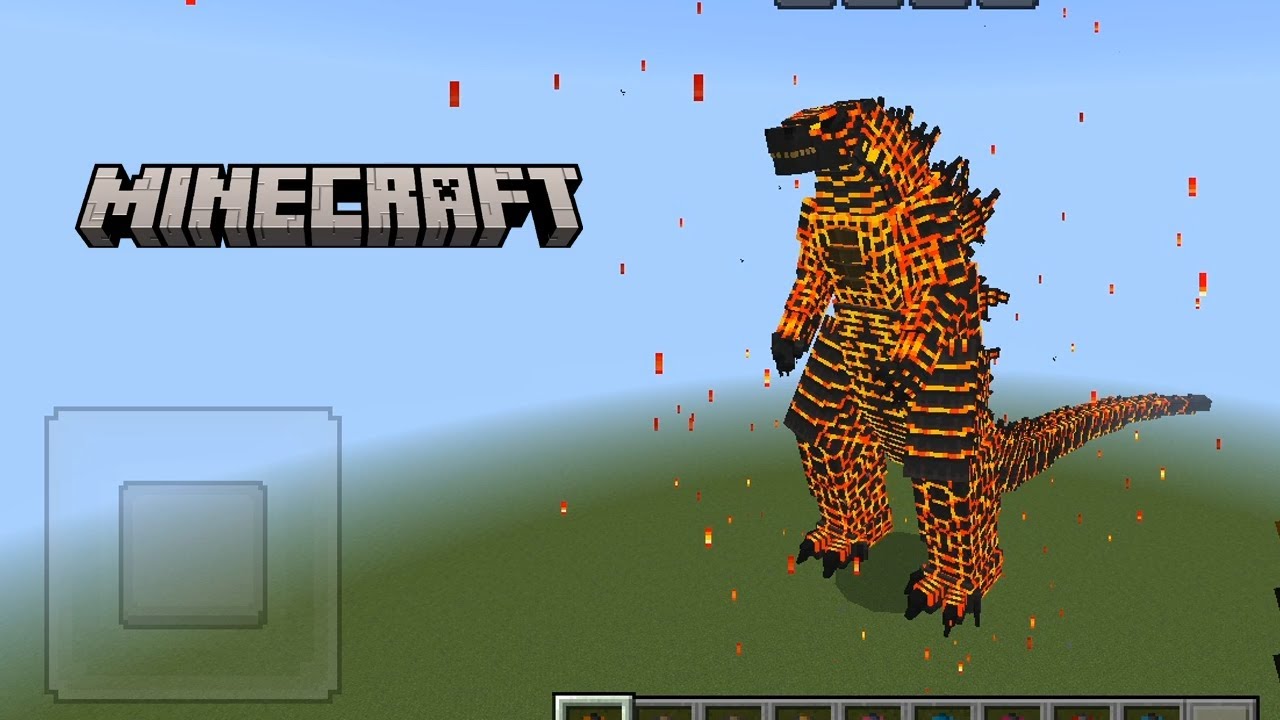 Thermonuclear Godzilla ADDON in Minecraft PE