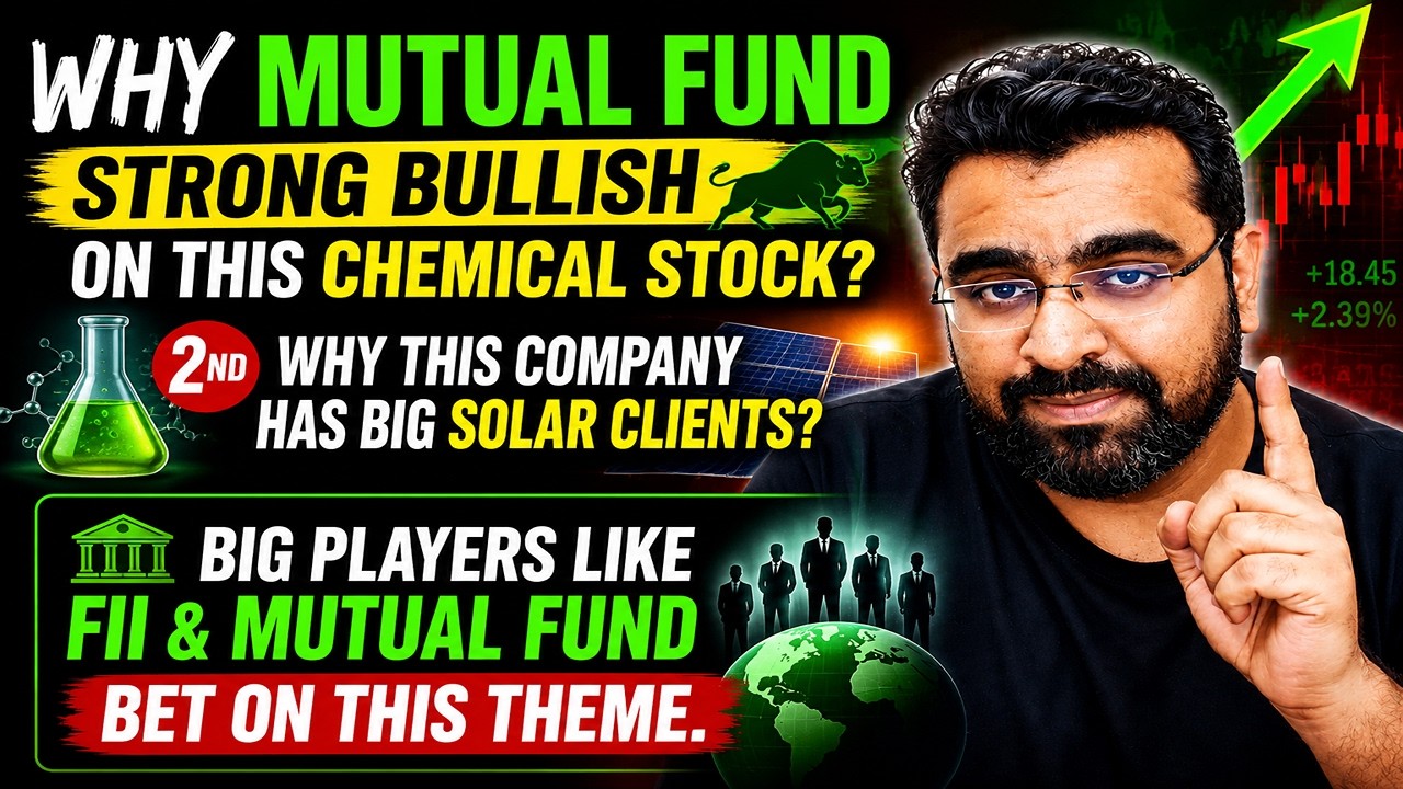 🚀 Why Smart Money Is Accumulating This Sector? | Solar Boom + Chemical Growth Story