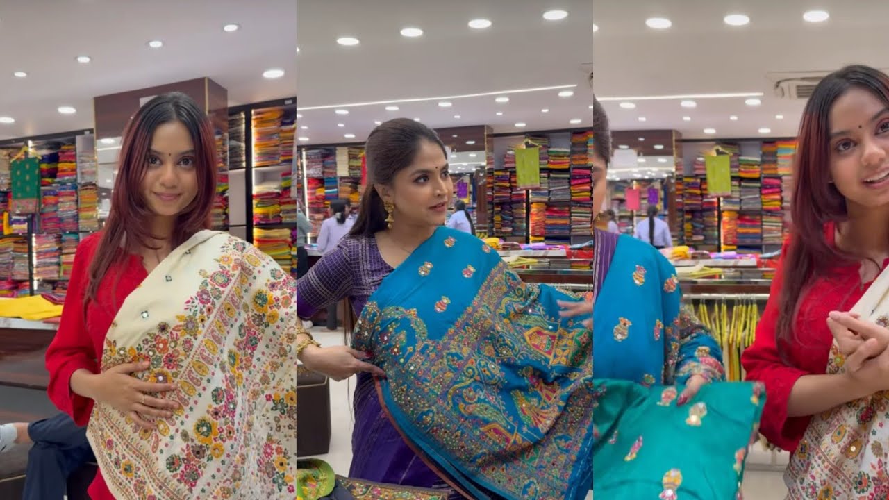 শেষ পর্যন্ত সুনন্দার সাথে শুরু হল শাড়ি নিয়ে কাড়াকাড়ি