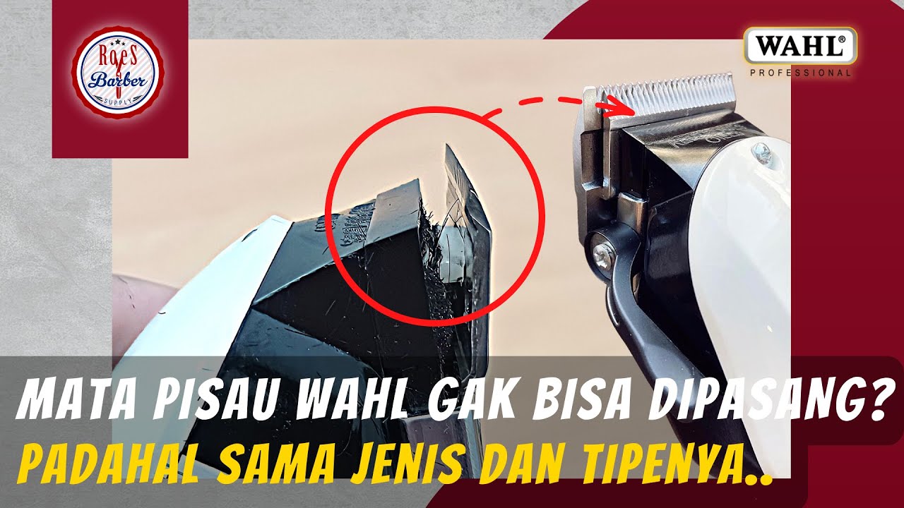 BUKTIIN KUALITAS MATA PISAU KW DI MESIN CUKUR WAHL ORIGINAL