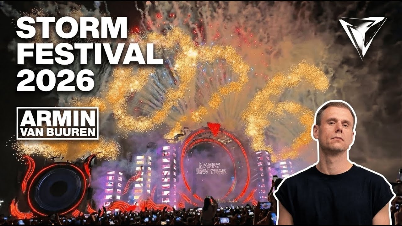 The ultimate nostalgia trip! Armin plays THAT anthem for NYE 2026 closing.