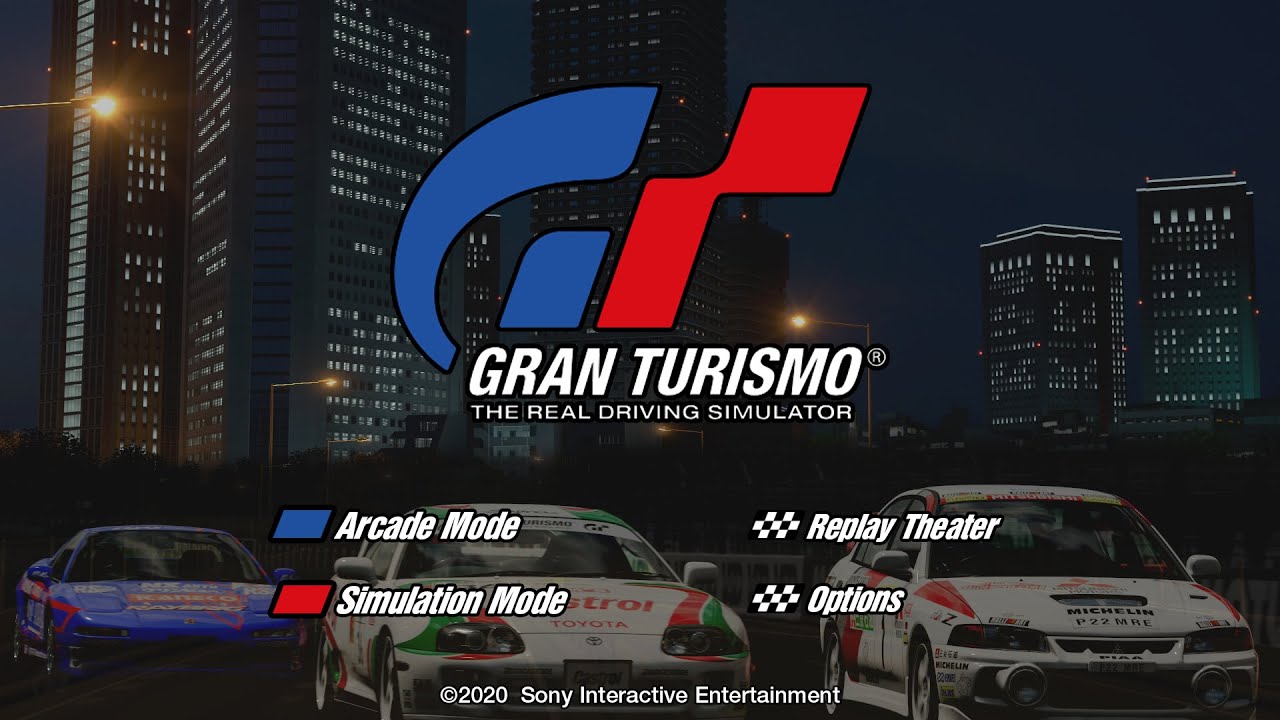 Gran Turismo Remake - FULL Arcade Mode Menu