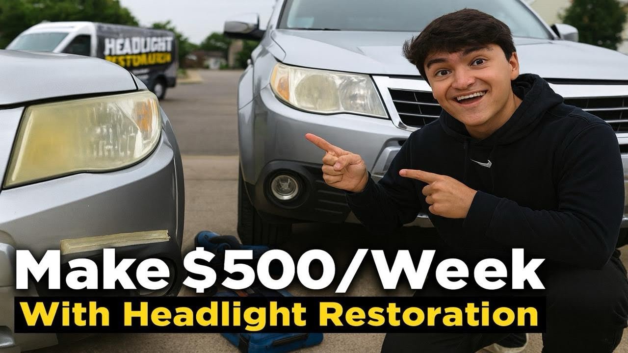 How To Start A Headlight Restoration Business (No Experience Needed)