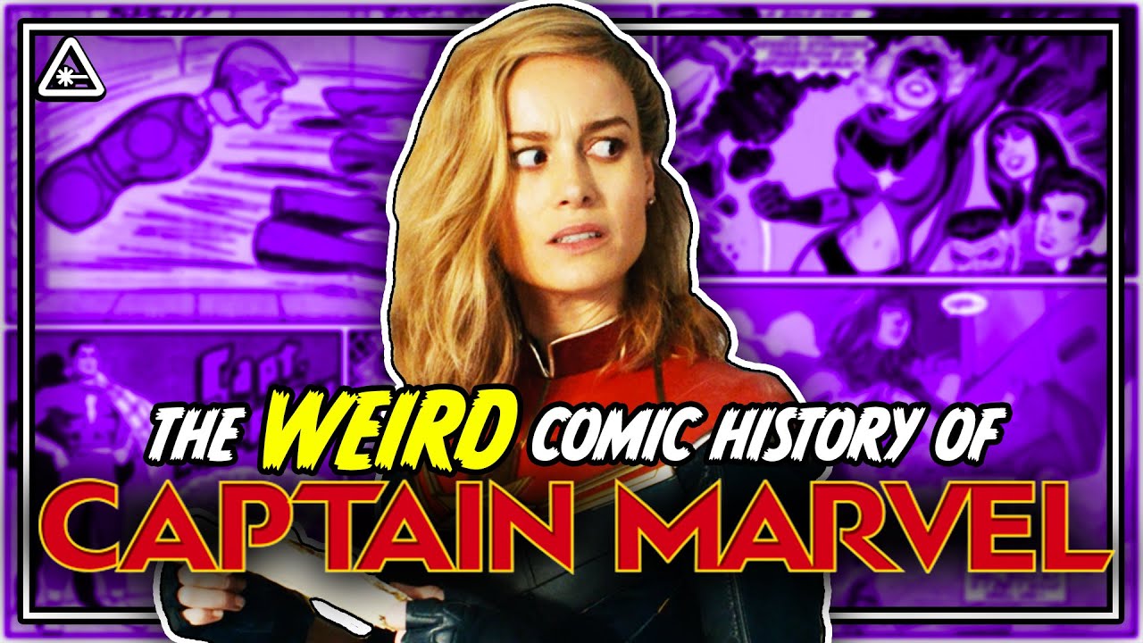Captain Marvel's Comic History is WEIRD