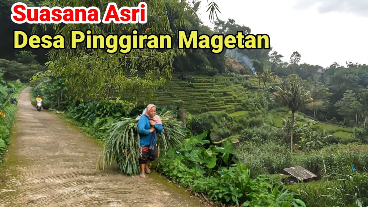 Suasana Desa Pegunungan di Pinggiran Magetan